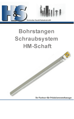 Bohrstangen mit Hartmetallschaft