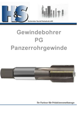 Gewindebohrer PG Gewinde