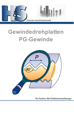 Gewindedrehplatten Panzerrohrgewinde°