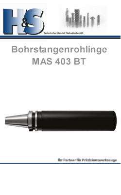 MAS 403 BT Steilkegelaufnahmen Bohrstangenrohlinge