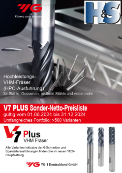 V7 Plus Hochleistungsfräser